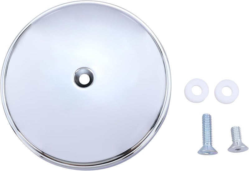 GEATaaT 18-760 Air Cleaner Outer Cover for Billet Sucker and Big Sucker Stage, Chrome Cover Compatible with Most Harley Davidson Models - Image 1